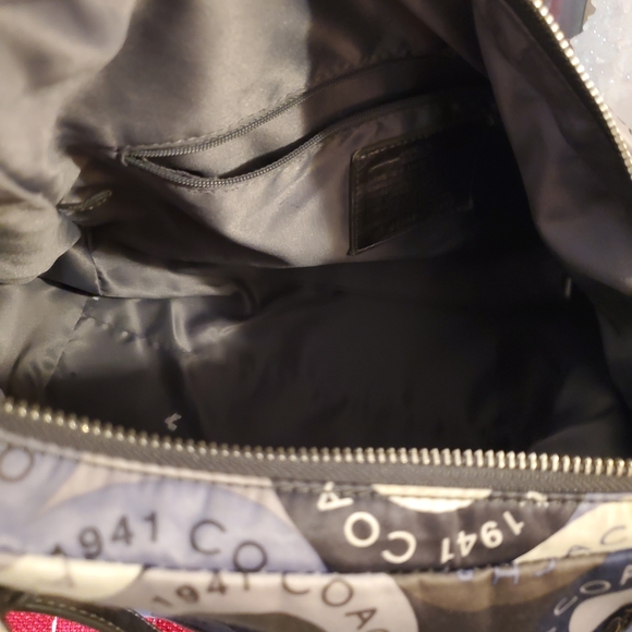 Coach Multicolor Circle Pattern Shoulder Bag - Picture 3 of 5